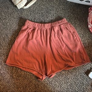 Rust Aerie Sweatshorts